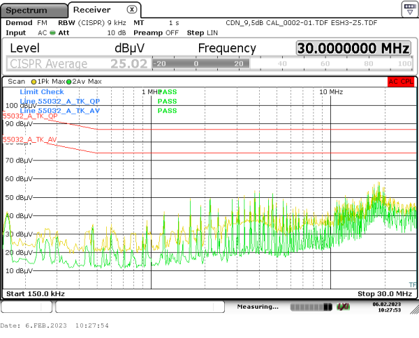 conducted emission 150kHz-30MHz