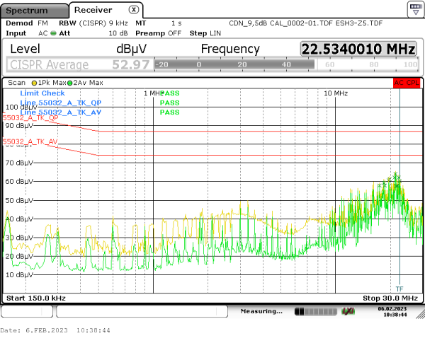 conducted emission 150kHz-30MHz