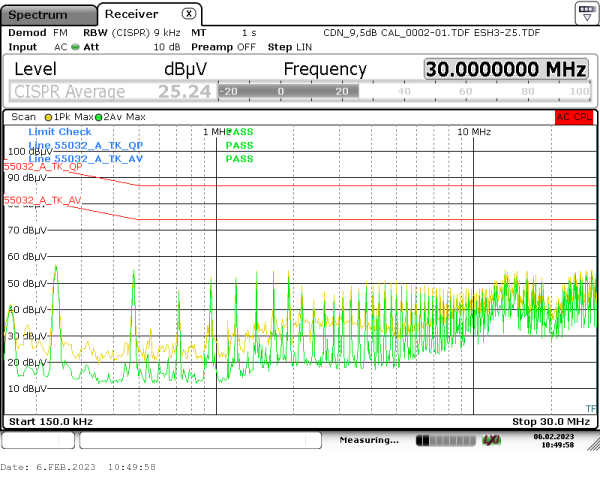 conducted emission 150kHz-30MHz