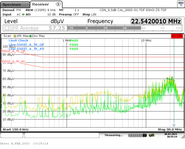 conducted emission 150kHz-30MHz